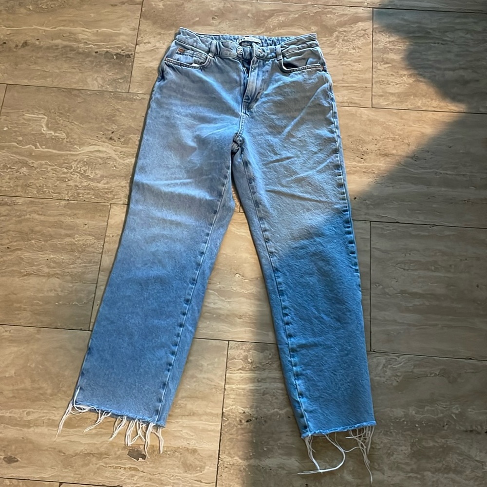 Zara straight leg jeans